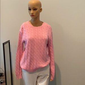 🧡 Ralph Lauren sport pink sweater size small